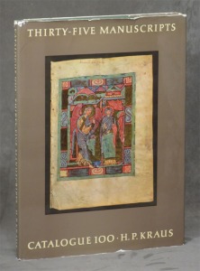 H. P. Kraus Catalogue 100, in which the Voynich Manuscript was item no. 20.